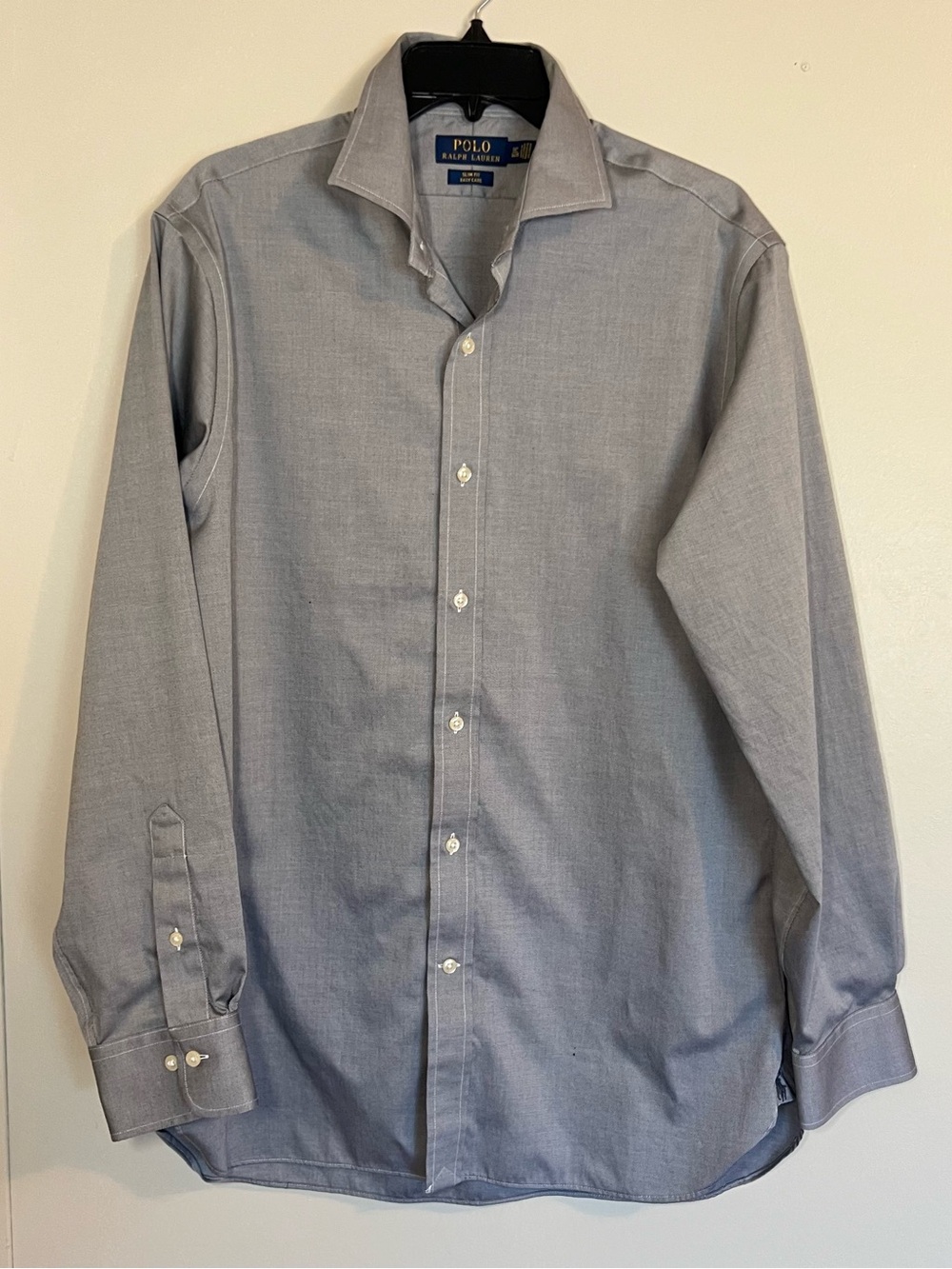 Ralph Lauren Men’s Gray Button Down Dress Shirt